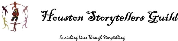Houston Storytellers Guild Logo and Title